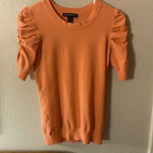 INC sweater shirt, salmon colored, size small